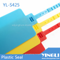 Big Label Plastic Seal Tags in Logistic Shipping